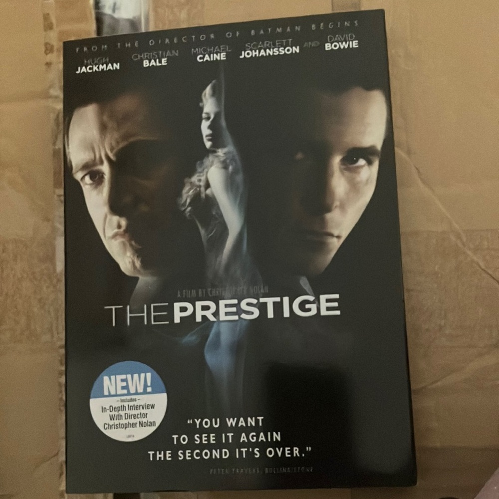 The prestige dvd